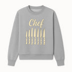 Chef Knife Set Art Print - Kitchen Decor, Culinary Gifts, Kitchen Wall Art, Chef Gifts, Cooking Prints, Modern Home Decor - Sweatshirt 1758181696817.jpg