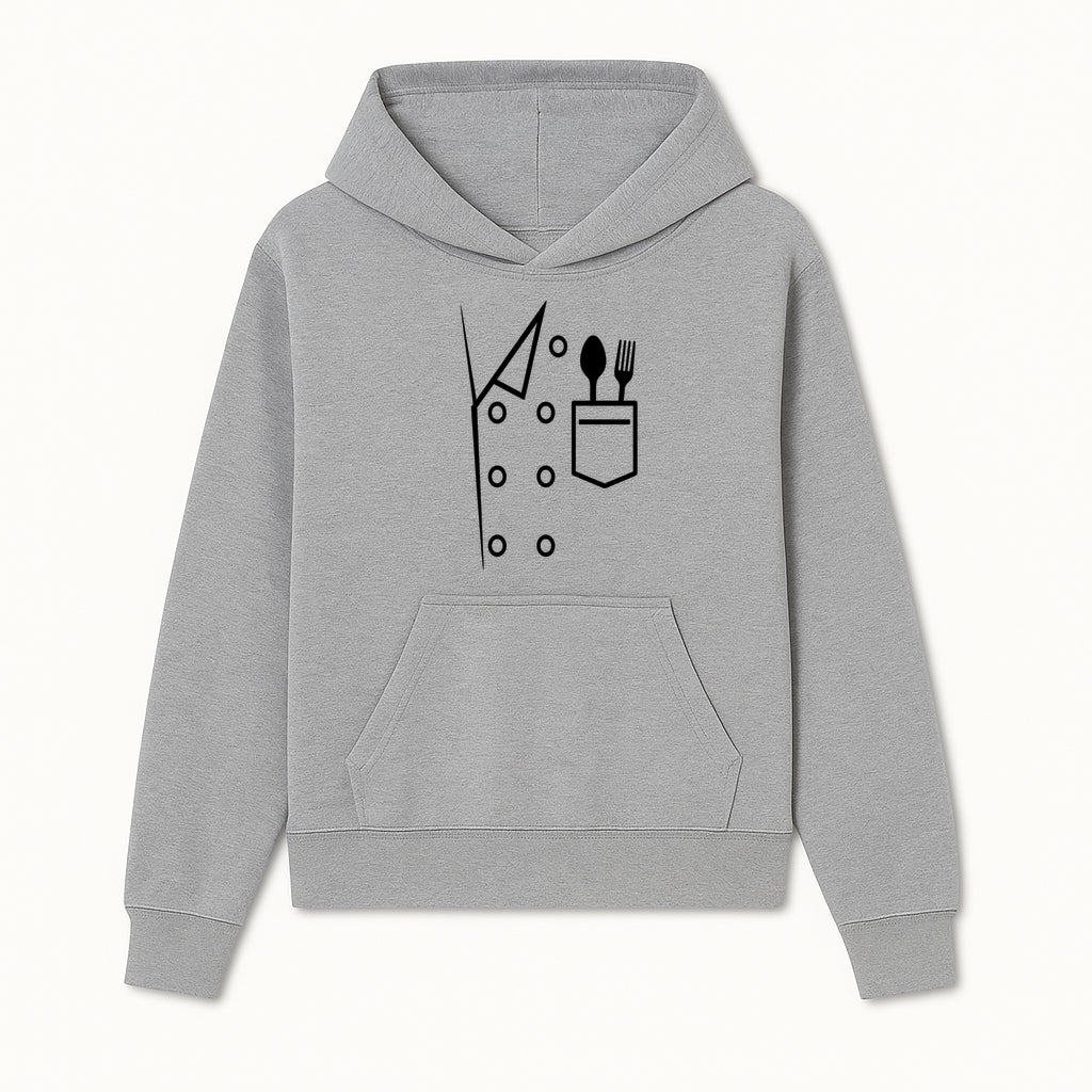 Chef Jacket with Pocket for Utensils | Professional Cooking Apparel | Kitchen Uniform for Chefs and Cooking Enthusiasts - Hoodie 1758181696878.jpg