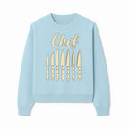 Chef Knife Set Art Print - Kitchen Decor, Culinary Gifts, Kitchen Wall Art, Chef Gifts, Cooking Prints, Modern Home Decor - Sweatshirt 1758181697523.jpg