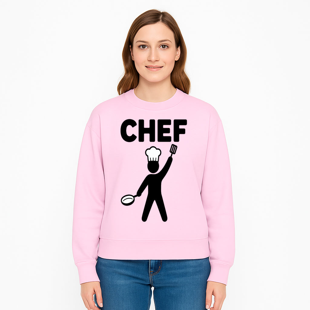 Chef Graphic Art Print - Kitchen Decor, Culinary Wall Art, Cook Gifts, Restaurant Decor, Chef Silhouette Design, Cooking Enthusiast Gift - Sweatshirt 1758181697795.jpg