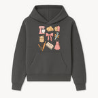 Baking Essentials Illustration - Mixer, Eggs, Sugar, Apron, Whisk - Kitchen Decor for Bakers and Home Chefs, Cute Art Print - Hoodie 1758181697999.jpg