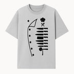 Chef Knife and Utensil Wall Art | Black Kitchen Decor | Culinary Gifts for Chefs | Modern Kitchen Wall Art - T-shirt 1758181698538.jpg