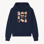 Baking Essentials Illustration - Mixer, Eggs, Sugar, Apron, Whisk - Kitchen Decor for Bakers and Home Chefs, Cute Art Print - Hoodie 1758181698916.jpg