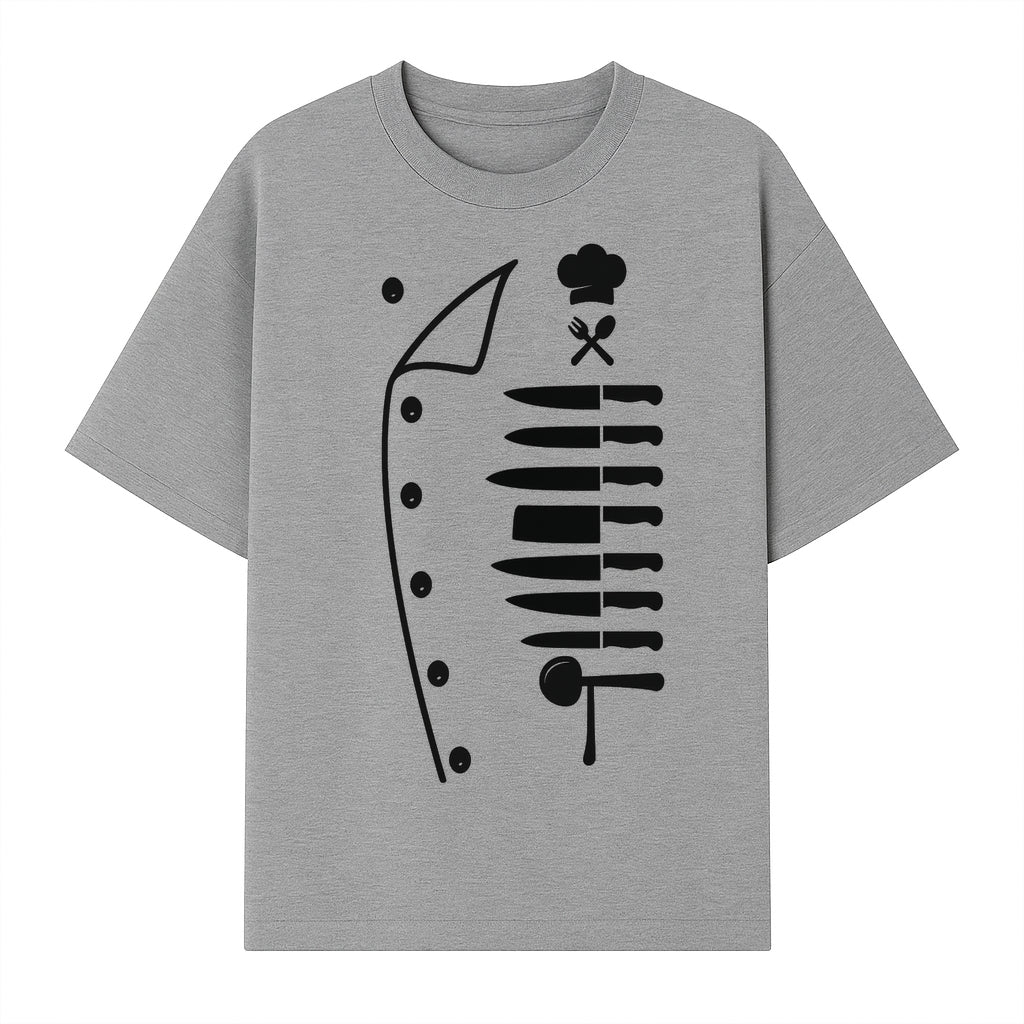Chef Knife and Utensil Wall Art | Black Kitchen Decor | Culinary Gifts for Chefs | Modern Kitchen Wall Art - T-shirt 1758181700160.jpg