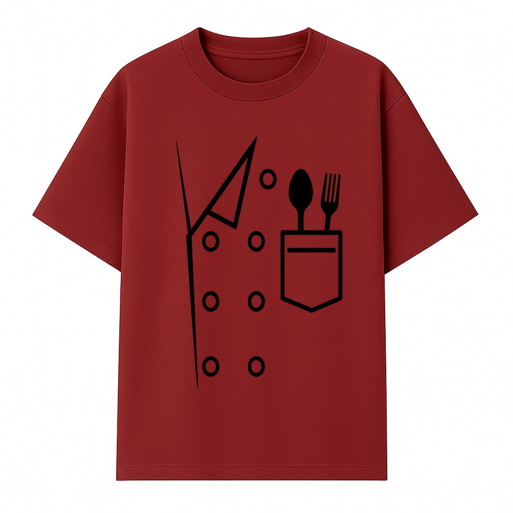 Chef Jacket with Pocket for Utensils | Professional Cooking Apparel | Kitchen Uniform for Chefs and Cooking Enthusiasts - T-shirt 1758181700385.jpg