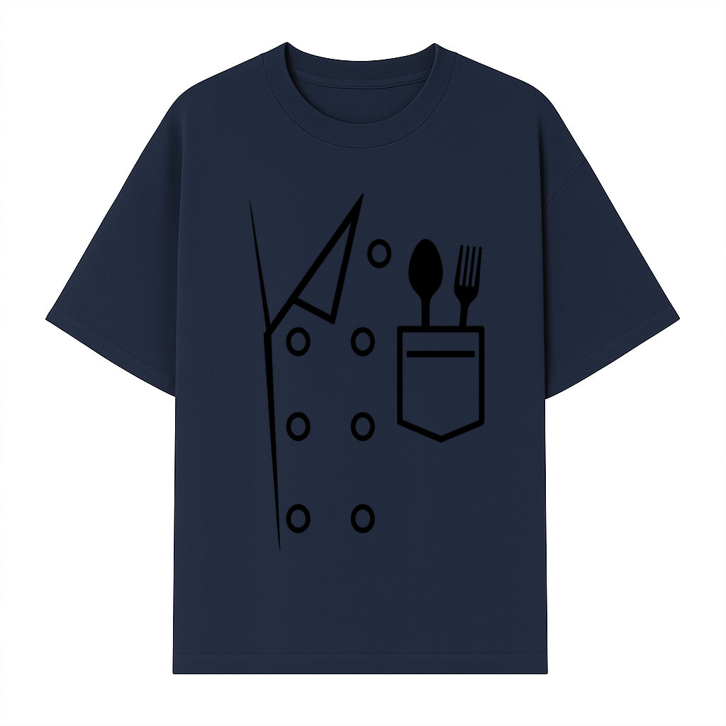 Chef Jacket with Pocket for Utensils | Professional Cooking Apparel | Kitchen Uniform for Chefs and Cooking Enthusiasts - T-shirt 1758181700510.jpg