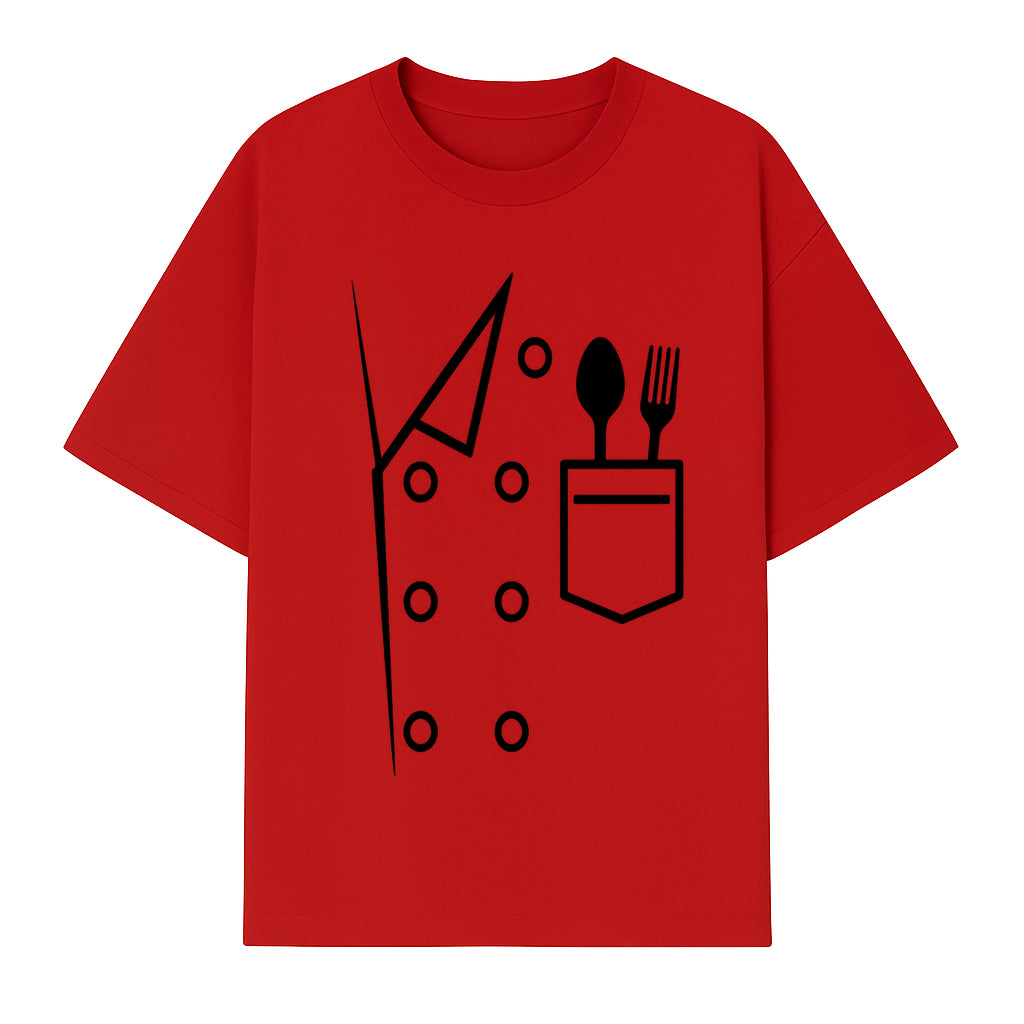 Chef Jacket with Pocket for Utensils | Professional Cooking Apparel | Kitchen Uniform for Chefs and Cooking Enthusiasts - T-shirt 1758181700652.jpg