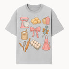 Baking Essentials Illustration - Mixer, Eggs, Sugar, Apron, Whisk - Kitchen Decor for Bakers and Home Chefs, Cute Art Print - T-shirt 1758181700740.jpg