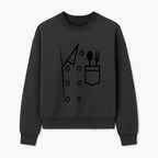 Chef Jacket with Pocket for Utensils | Professional Cooking Apparel | Kitchen Uniform for Chefs and Cooking Enthusiasts - Sweatshirt 1758181702686.jpg