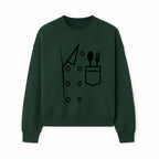 Chef Jacket with Pocket for Utensils | Professional Cooking Apparel | Kitchen Uniform for Chefs and Cooking Enthusiasts - Sweatshirt 1758181702813.jpg