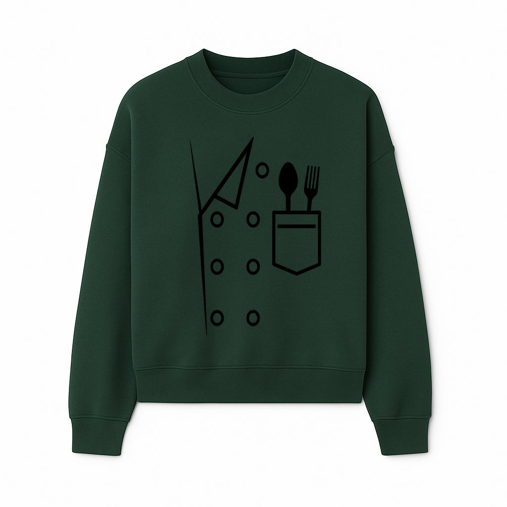 Chef Jacket with Pocket for Utensils | Professional Cooking Apparel | Kitchen Uniform for Chefs and Cooking Enthusiasts - Sweatshirt 1758181702813.jpg