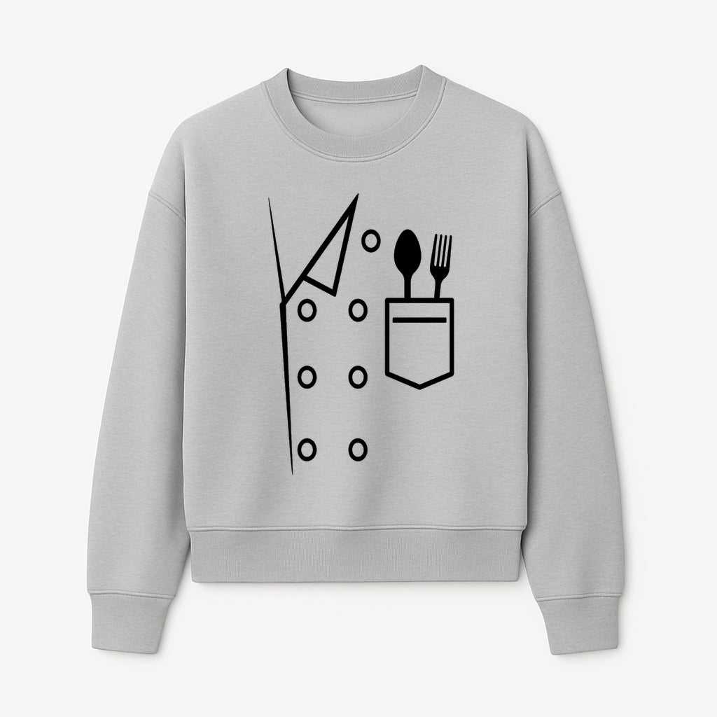 Chef Jacket with Pocket for Utensils | Professional Cooking Apparel | Kitchen Uniform for Chefs and Cooking Enthusiasts - Sweatshirt 1758181702968.jpg