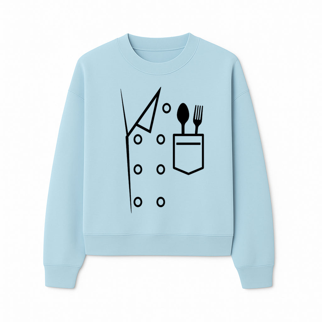 Chef Jacket with Pocket for Utensils | Professional Cooking Apparel | Kitchen Uniform for Chefs and Cooking Enthusiasts - Sweatshirt 1758181703098.jpg