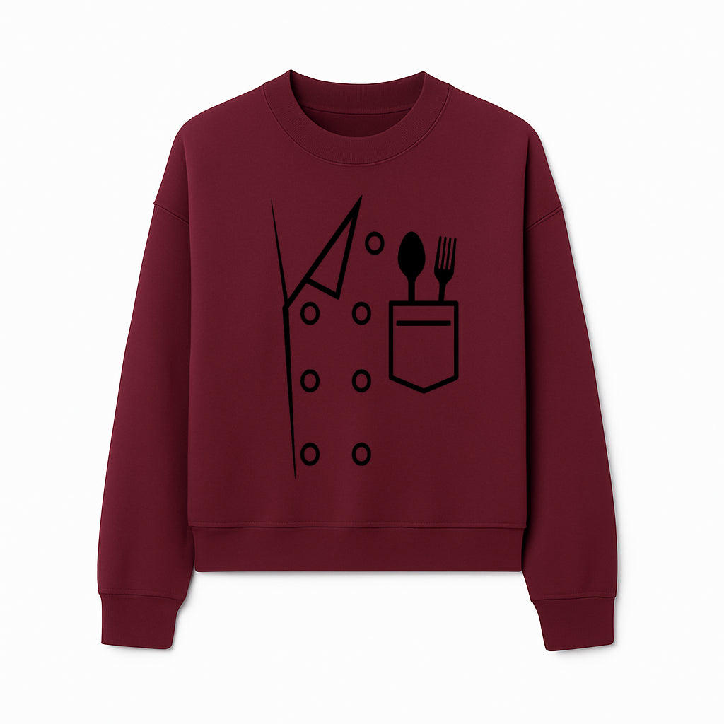 Chef Jacket with Pocket for Utensils | Professional Cooking Apparel | Kitchen Uniform for Chefs and Cooking Enthusiasts - Sweatshirt 1758181703373.jpg
