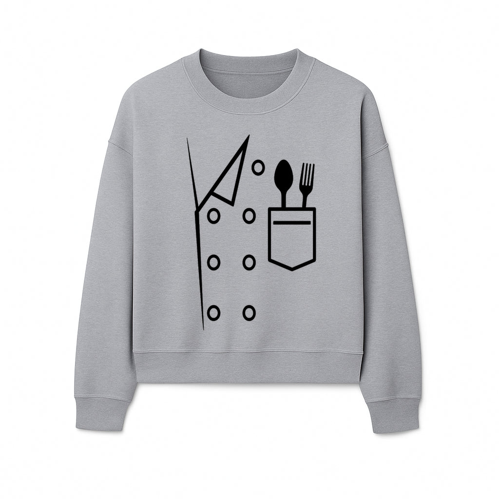Chef Jacket with Pocket for Utensils | Professional Cooking Apparel | Kitchen Uniform for Chefs and Cooking Enthusiasts - Sweatshirt 1758181703769.jpg