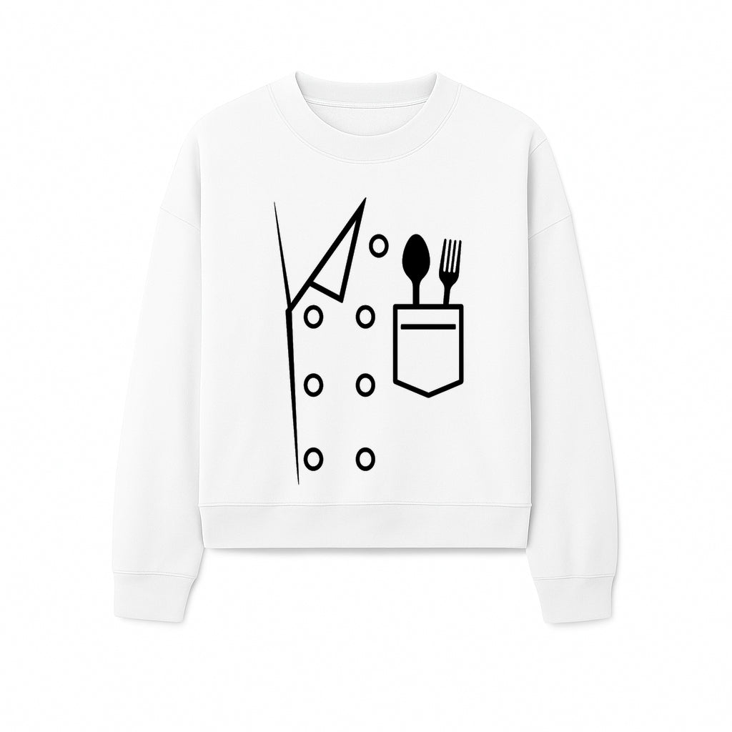 Chef Jacket with Pocket for Utensils | Professional Cooking Apparel | Kitchen Uniform for Chefs and Cooking Enthusiasts - Sweatshirt 1758181703895.jpg
