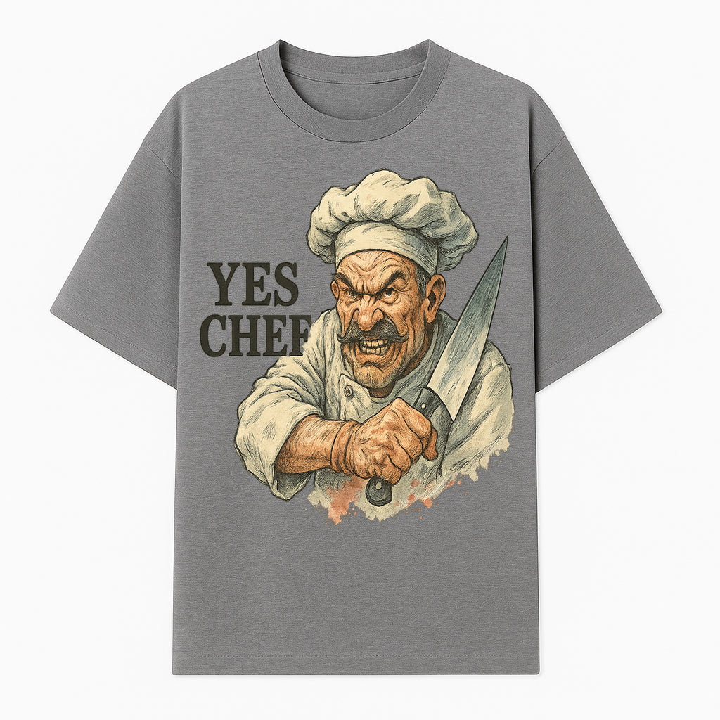 Angry Chef Vintage Graphic Tee, Yes Chef Cooking Humor Shirt, Culinary Gift for Foodies and Chefs, Kitchen Apparel - T-shirt 1758181703926.jpg