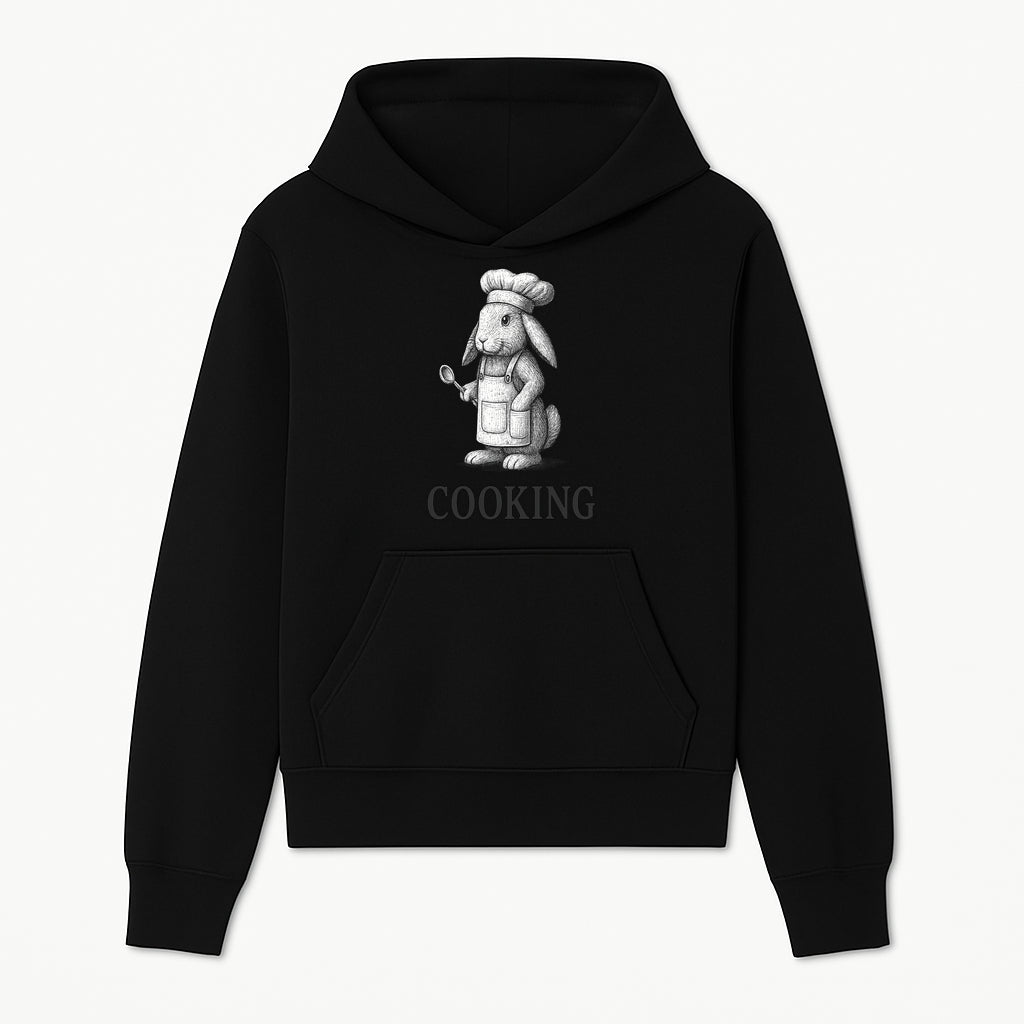 Chef Bunny Cooking Apron Design | Cute Rabbit Kitchen Decor | Baking Gift for Animal Lovers | Family Cooking Apron - Hoodie 1758181704598.jpg