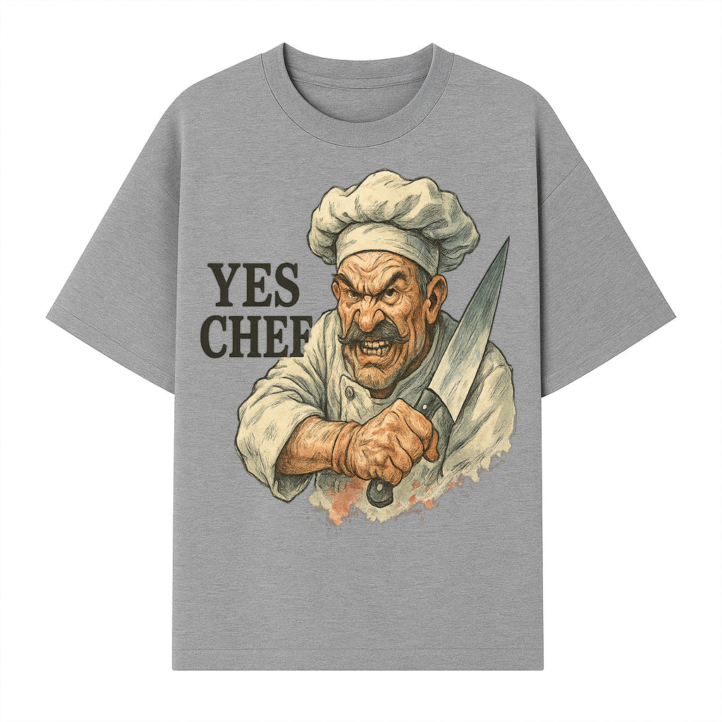 Angry Chef Vintage Graphic Tee, Yes Chef Cooking Humor Shirt, Culinary Gift for Foodies and Chefs, Kitchen Apparel - T-shirt 1758181704862.jpg