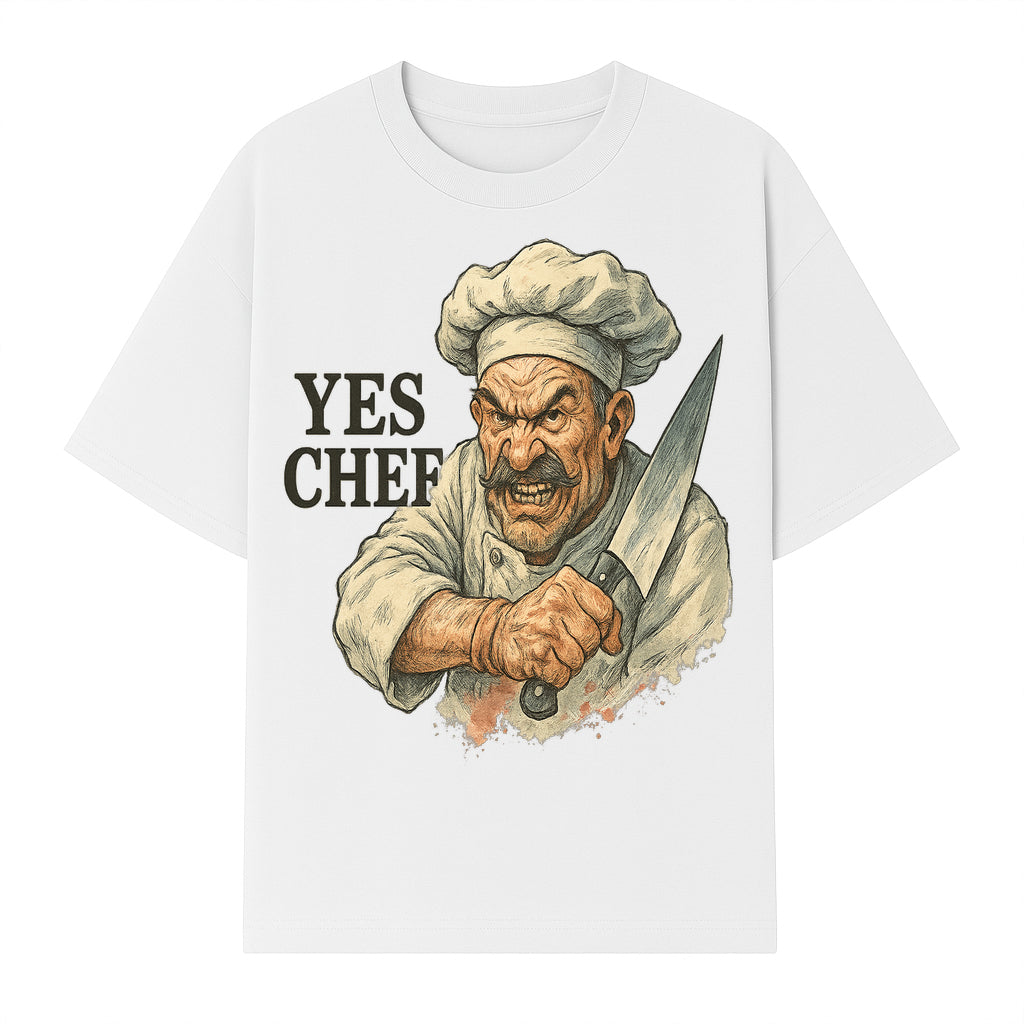 Angry Chef Vintage Graphic Tee, Yes Chef Cooking Humor Shirt, Culinary Gift for Foodies and Chefs, Kitchen Apparel - T-shirt 1758181705061.jpg