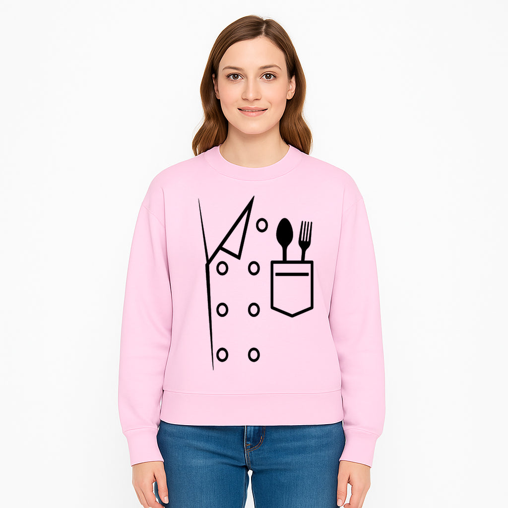 Chef Jacket with Pocket for Utensils | Professional Cooking Apparel | Kitchen Uniform for Chefs and Cooking Enthusiasts - Sweatshirt 1758181705148.jpg