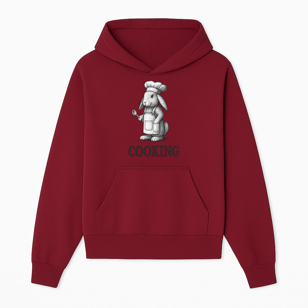 Chef Bunny Cooking Apron Design | Cute Rabbit Kitchen Decor | Baking Gift for Animal Lovers | Family Cooking Apron - Hoodie 1758181705443.jpg