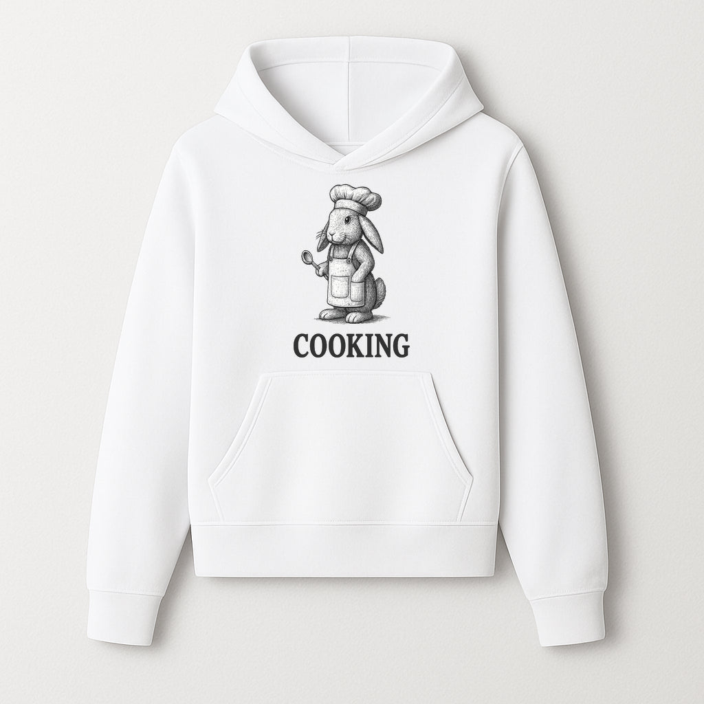 Chef Bunny Cooking Apron Design | Cute Rabbit Kitchen Decor | Baking Gift for Animal Lovers | Family Cooking Apron - Hoodie 1758181706020.jpg