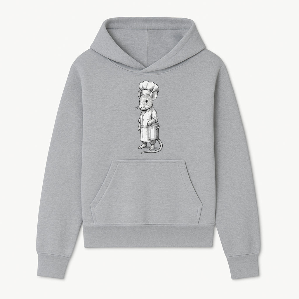 Chef Mouse Cartoon Illustration Art Print - Whimsical Kitchen Decor for Animal Lovers and Culinary Enthusiasts - Hoodie 1758181706494.jpg
