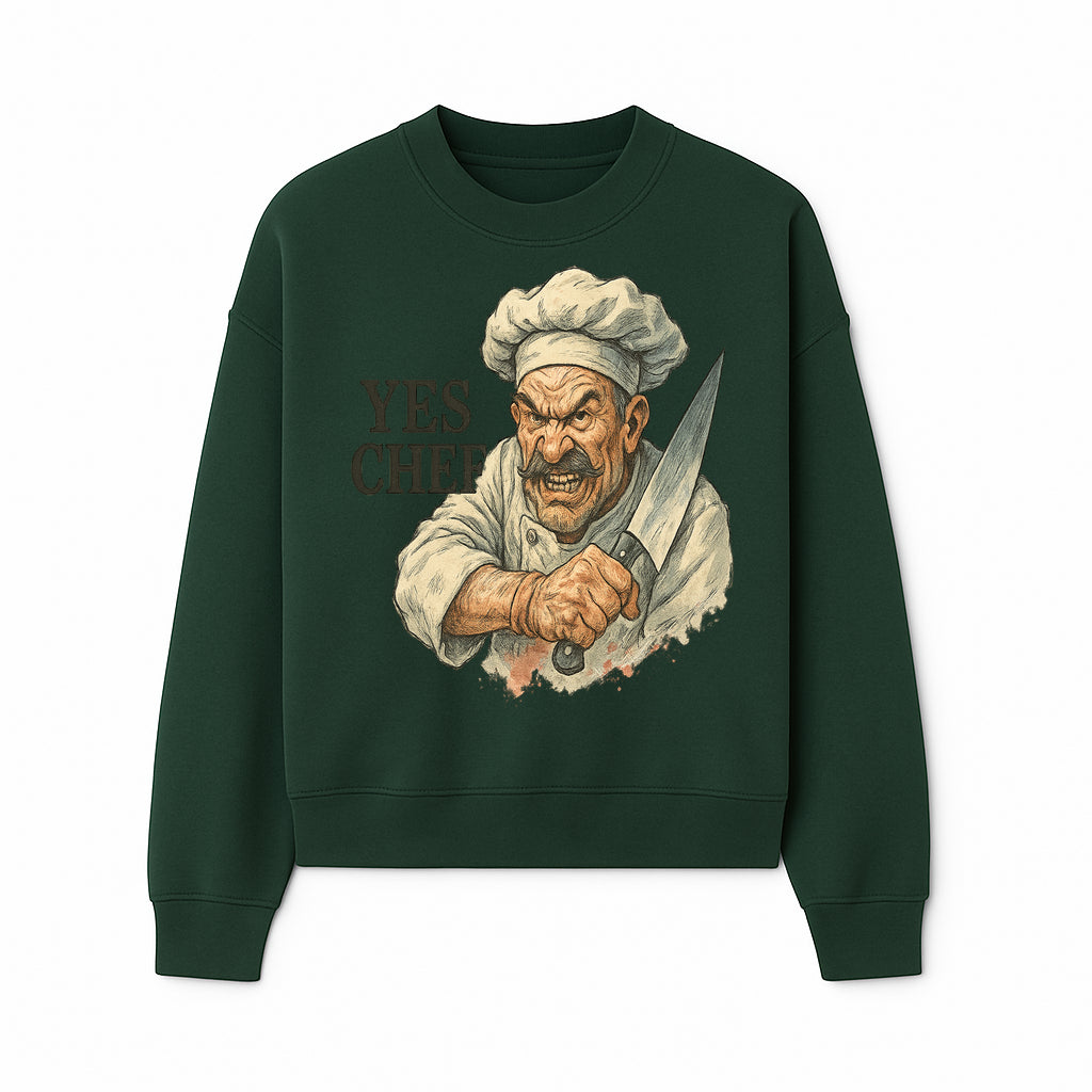 Angry Chef Vintage Graphic Tee, Yes Chef Cooking Humor Shirt, Culinary Gift for Foodies and Chefs, Kitchen Apparel - Sweatshirt 1758181706983.jpg