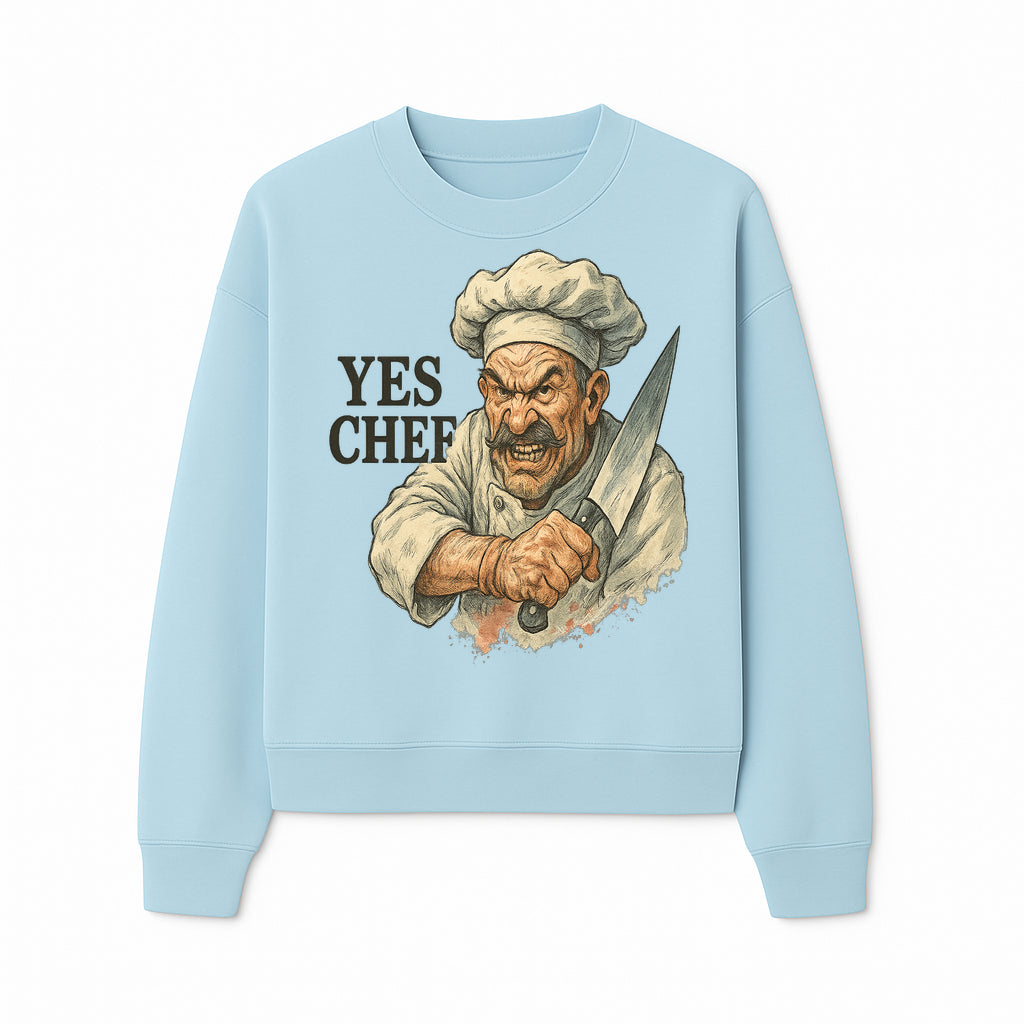 Angry Chef Vintage Graphic Tee, Yes Chef Cooking Humor Shirt, Culinary Gift for Foodies and Chefs, Kitchen Apparel - Sweatshirt 1758181707285.jpg