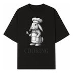 Chef Bunny Cooking Apron Design | Cute Rabbit Kitchen Decor | Baking Gift for Animal Lovers | Family Cooking Apron - T-shirt 1758181707616.jpg