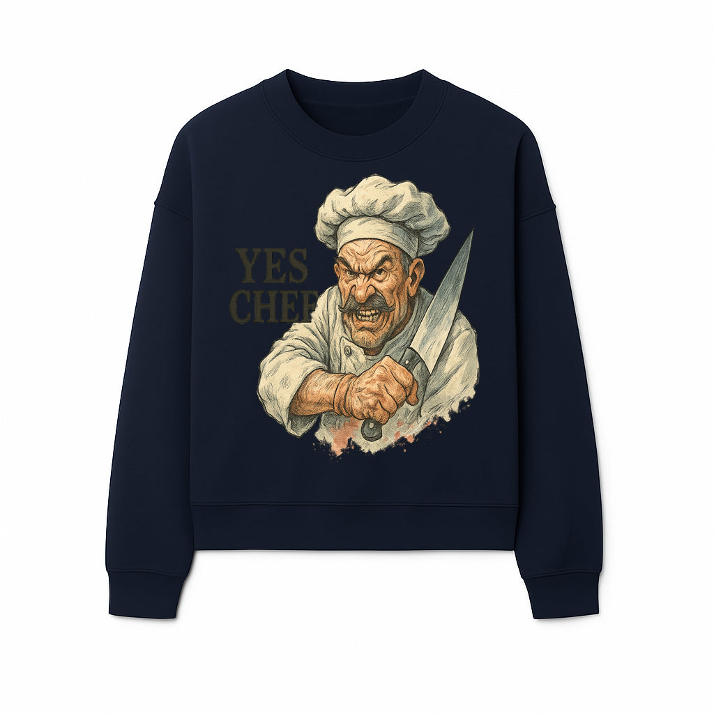 Angry Chef Vintage Graphic Tee, Yes Chef Cooking Humor Shirt, Culinary Gift for Foodies and Chefs, Kitchen Apparel - Sweatshirt 1758181707714.jpg