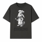 Chef Bunny Cooking Apron Design | Cute Rabbit Kitchen Decor | Baking Gift for Animal Lovers | Family Cooking Apron - T-shirt 1758181707792.jpg