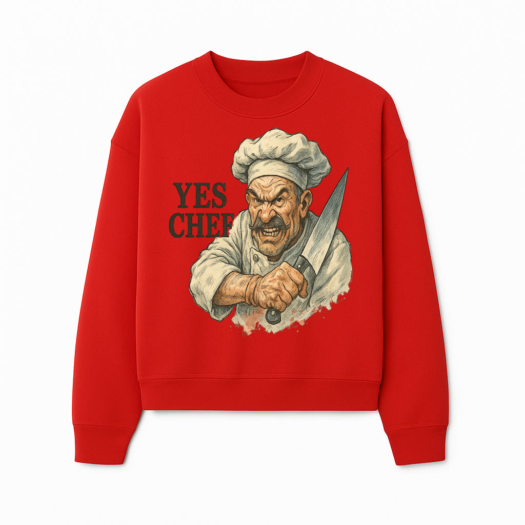 Angry Chef Vintage Graphic Tee, Yes Chef Cooking Humor Shirt, Culinary Gift for Foodies and Chefs, Kitchen Apparel - Sweatshirt 1758181707865.jpg
