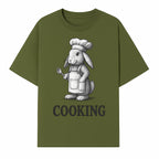 Chef Bunny Cooking Apron Design | Cute Rabbit Kitchen Decor | Baking Gift for Animal Lovers | Family Cooking Apron - T-shirt 1758181707907.jpg