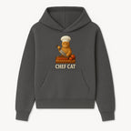 Chef Cat Cooking Illustration with Knife, Cute Cat Chef Design for Kitchen Decor, Pet Lovers Gift, Culinary Art Prints - Hoodie 1758181708042.jpg