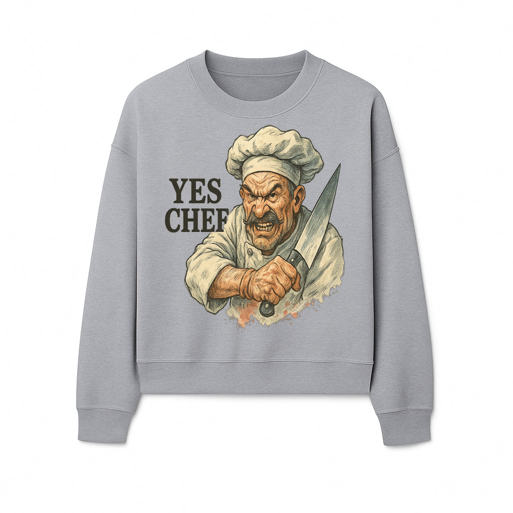 Angry Chef Vintage Graphic Tee, Yes Chef Cooking Humor Shirt, Culinary Gift for Foodies and Chefs, Kitchen Apparel - Sweatshirt 1758181708044.jpg
