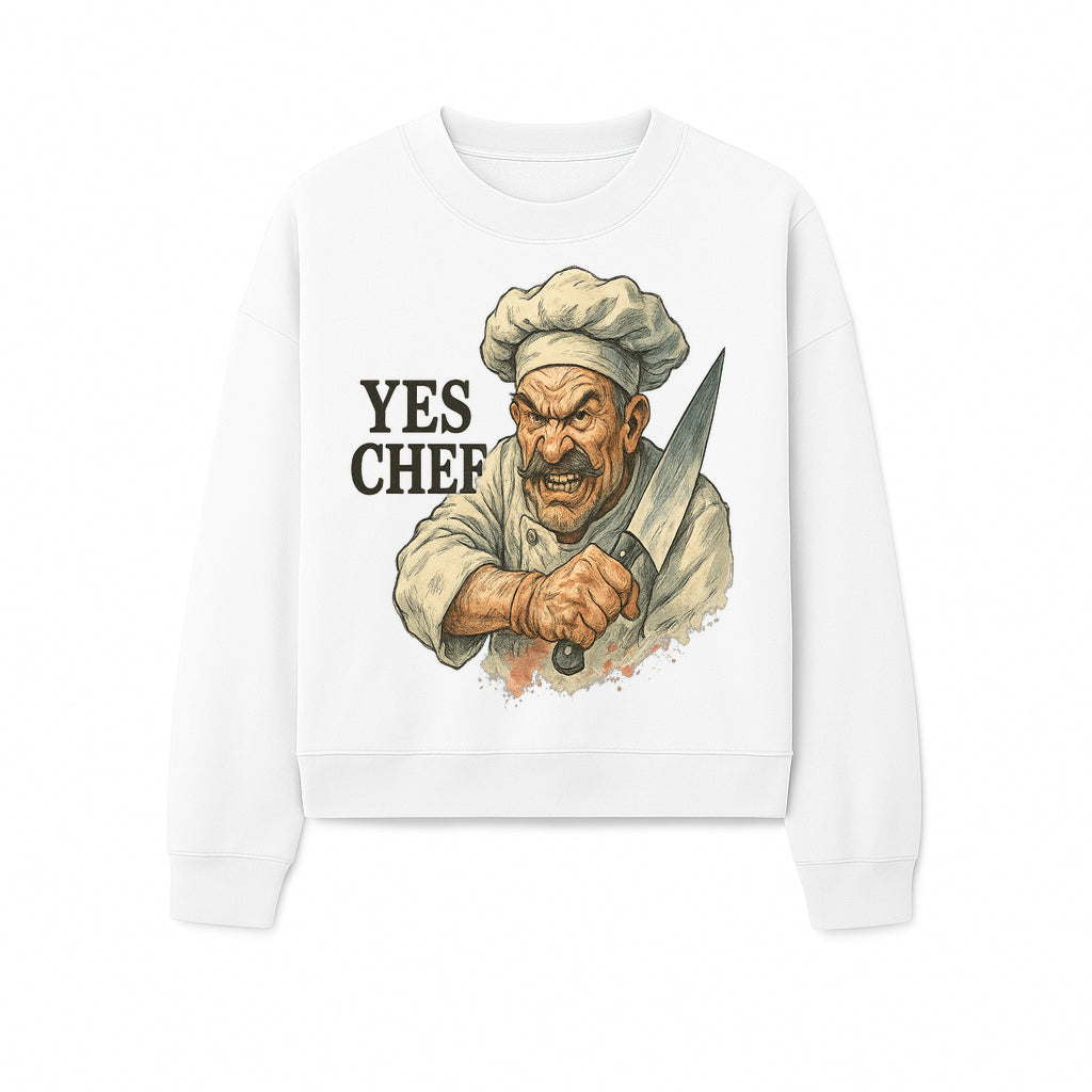 Angry Chef Vintage Graphic Tee, Yes Chef Cooking Humor Shirt, Culinary Gift for Foodies and Chefs, Kitchen Apparel - Sweatshirt 1758181708186.jpg