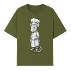 Chef Mouse Cartoon Illustration Art Print - Whimsical Kitchen Decor for Animal Lovers and Culinary Enthusiasts - T-shirt 1758181708541.jpg