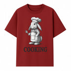 Chef Bunny Cooking Apron Design | Cute Rabbit Kitchen Decor | Baking Gift for Animal Lovers | Family Cooking Apron - T-shirt 1758181708621.jpg