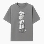 Chef Mouse Cartoon Illustration Art Print - Whimsical Kitchen Decor for Animal Lovers and Culinary Enthusiasts - T-shirt 1758181708696.jpg