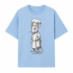 Chef Mouse Cartoon Illustration Art Print - Whimsical Kitchen Decor for Animal Lovers and Culinary Enthusiasts - T-shirt 1758181708858.jpg