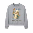 Chef Cat Illustration Wall Art - Oh Look, Another Ticket... Joy - Cute Animal Decor for Kitchen or Children's Room - Sweatshirt 1758181708900.jpg