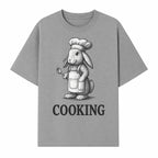 Chef Bunny Cooking Apron Design | Cute Rabbit Kitchen Decor | Baking Gift for Animal Lovers | Family Cooking Apron - T-shirt 1758181709076.jpg