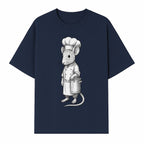 Chef Mouse Cartoon Illustration Art Print - Whimsical Kitchen Decor for Animal Lovers and Culinary Enthusiasts - T-shirt 1758181709254.jpg