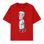 Chef Mouse Cartoon Illustration Art Print - Whimsical Kitchen Decor for Animal Lovers and Culinary Enthusiasts - T-shirt 1758181709418.jpg