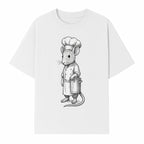 Chef Mouse Cartoon Illustration Art Print - Whimsical Kitchen Decor for Animal Lovers and Culinary Enthusiasts - T-shirt 1758181709722.jpg