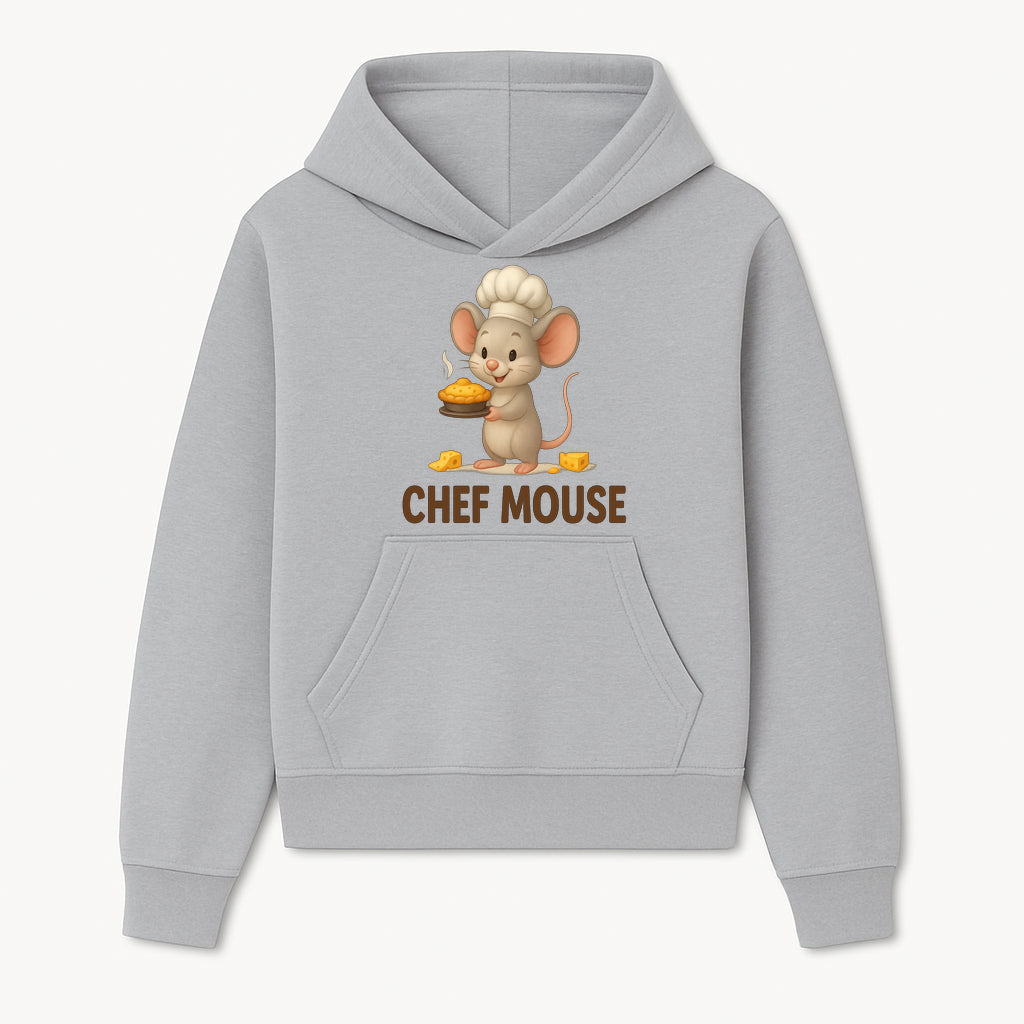 Chef Mouse Cartoon Wall Art Print - Cute Kitchen Decor for Kids, Nursery, or Culinary Enthusiasts, Adorable Chef Design - Hoodie 1758181711141.jpg