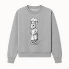 Chef Mouse Cartoon Illustration Art Print - Whimsical Kitchen Decor for Animal Lovers and Culinary Enthusiasts - Sweatshirt 1758181711158.jpg