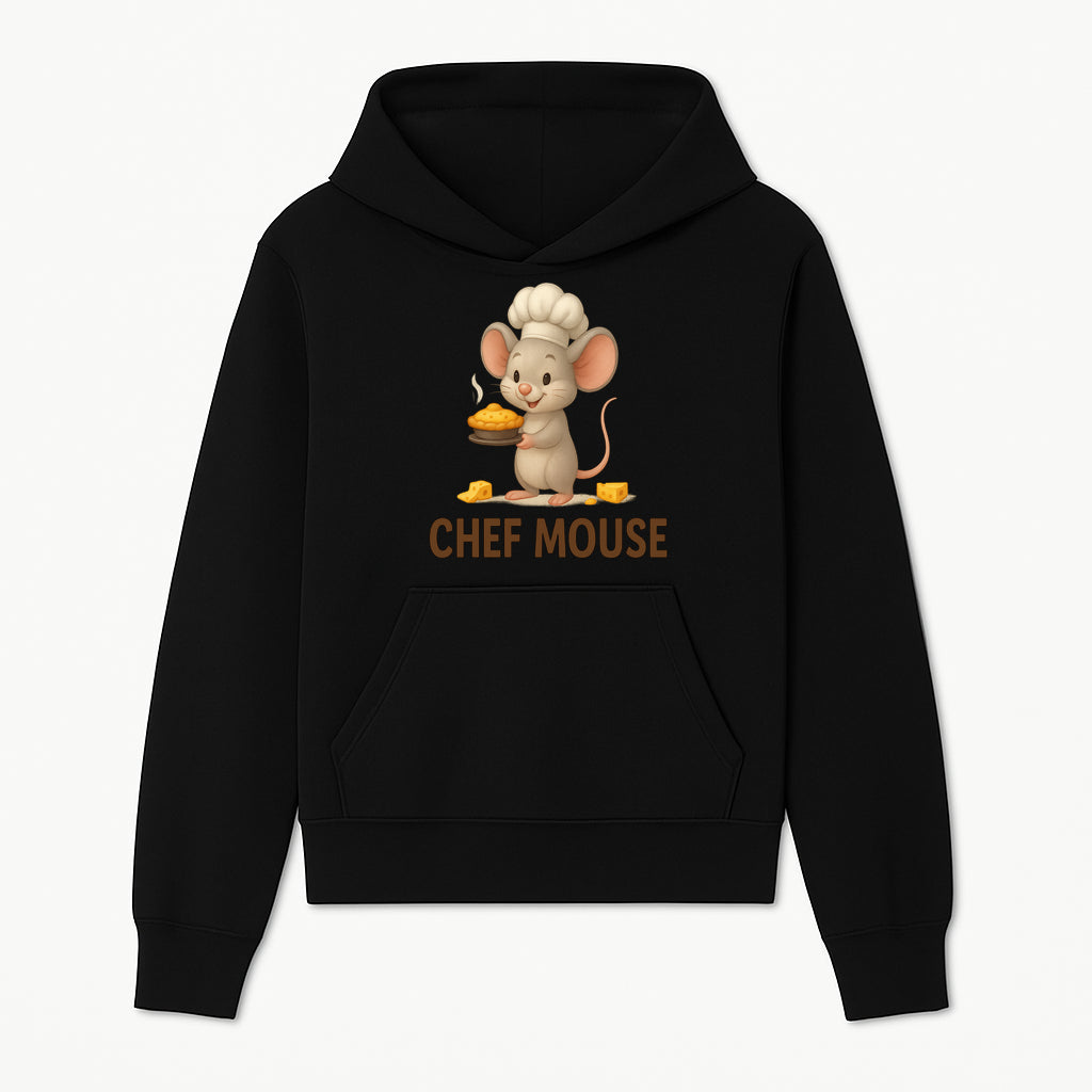 Chef Mouse Cartoon Wall Art Print - Cute Kitchen Decor for Kids, Nursery, or Culinary Enthusiasts, Adorable Chef Design - Hoodie 1758181711282.jpg